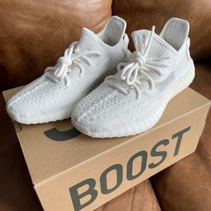 Adidas Yeezy Boost 350 V2, Size 6.5, Bone